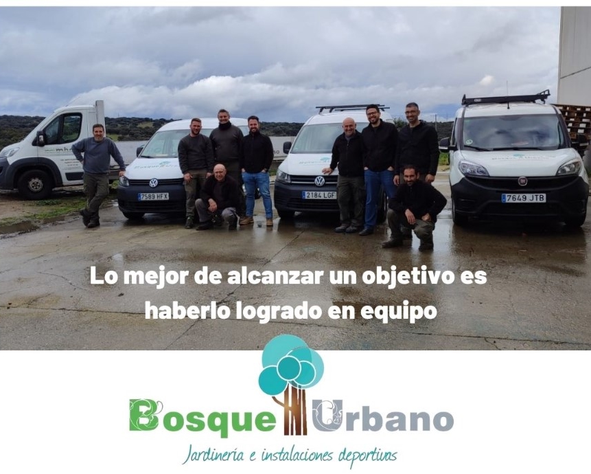 equipo bosque urbano