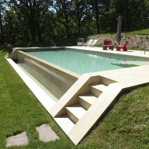 Piscina en Jardin