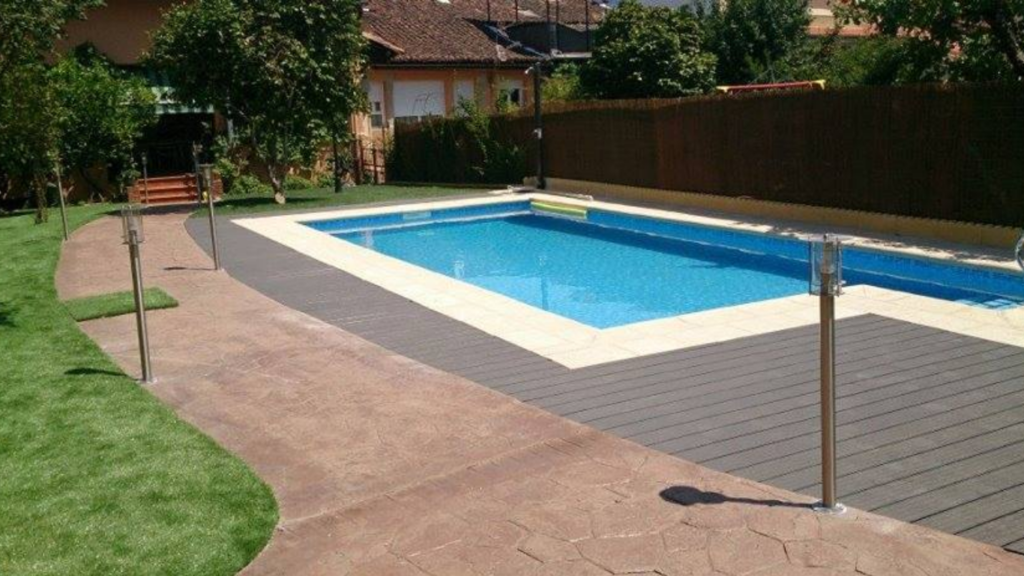 Piscina en jardin 